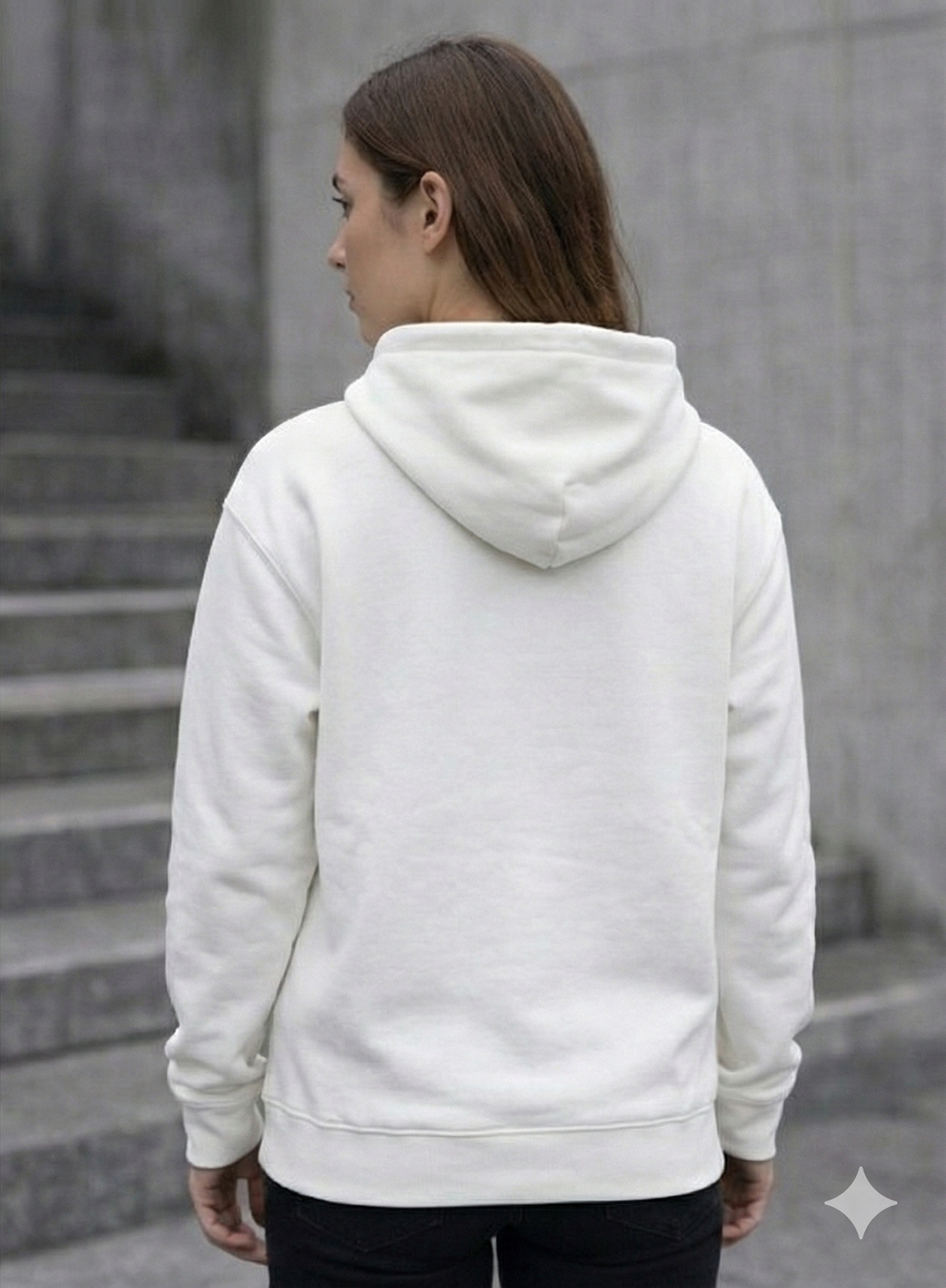 Plain - No Print - Hoodie - Unpressured Wear - 206GSM