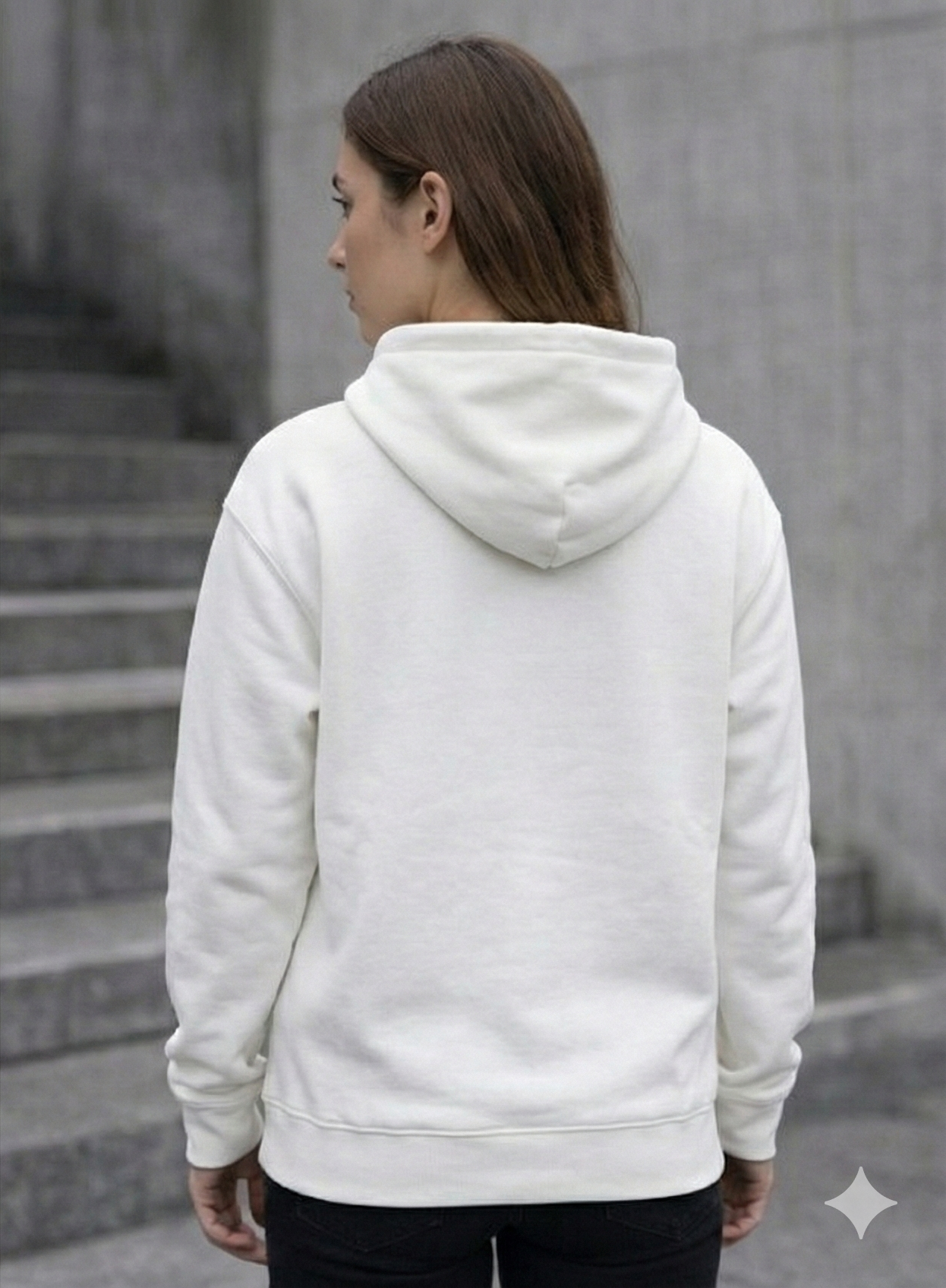 Plain - No Print - Hoodie - Unpressured Wear - 206GSM