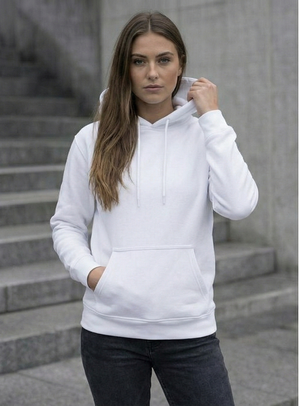 Plain - No Print - Hoodie - Unpressured Wear - 300 GSM