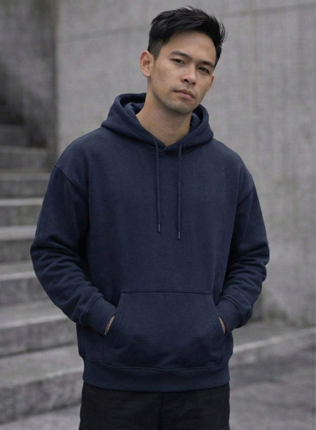 Plain - No Print - Hoodie - Unpressured Wear - 400GSM